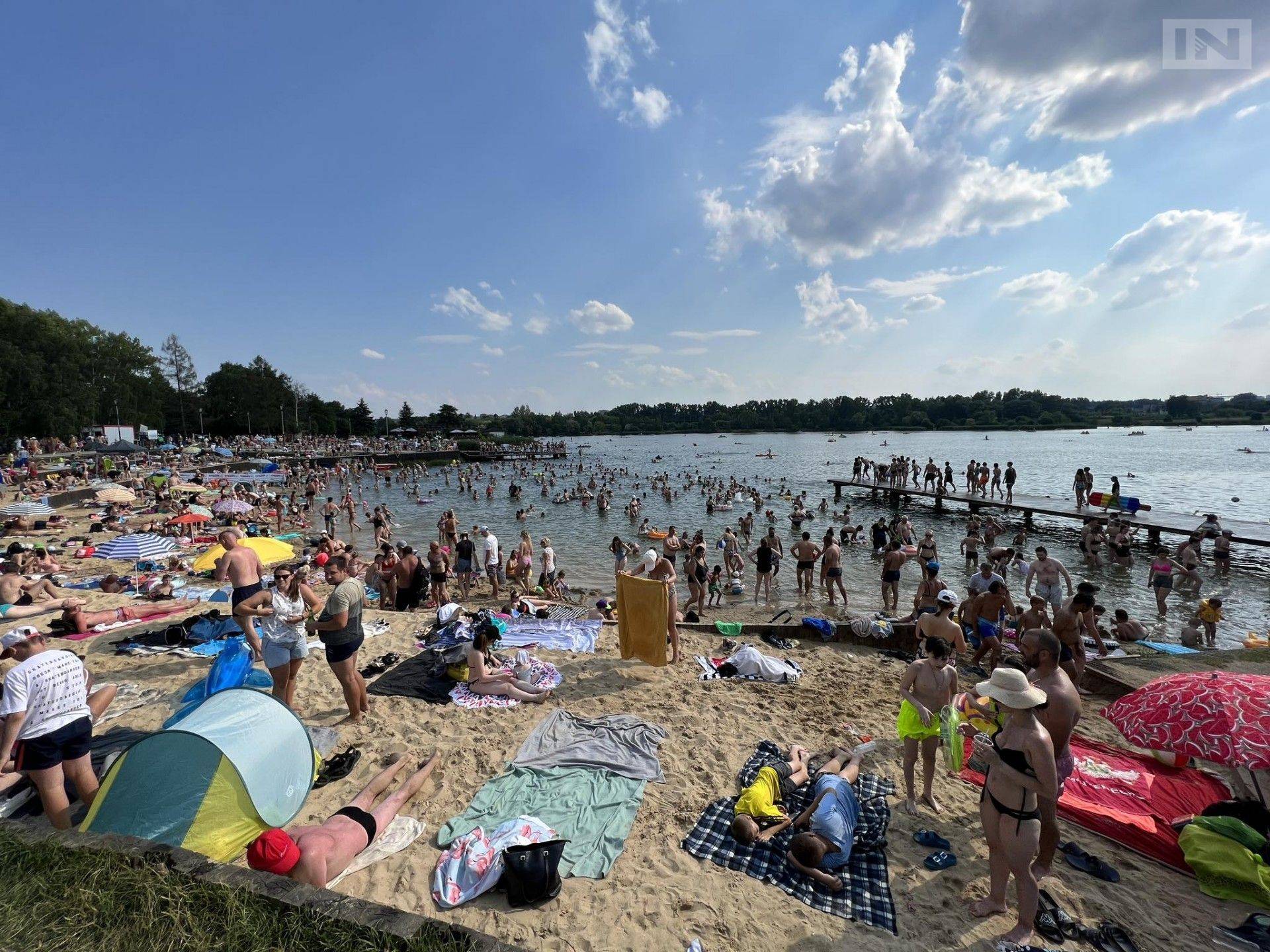 Tu limitów na szukanie ochłody nie ma, ulubione przez krakowian kąpielisko