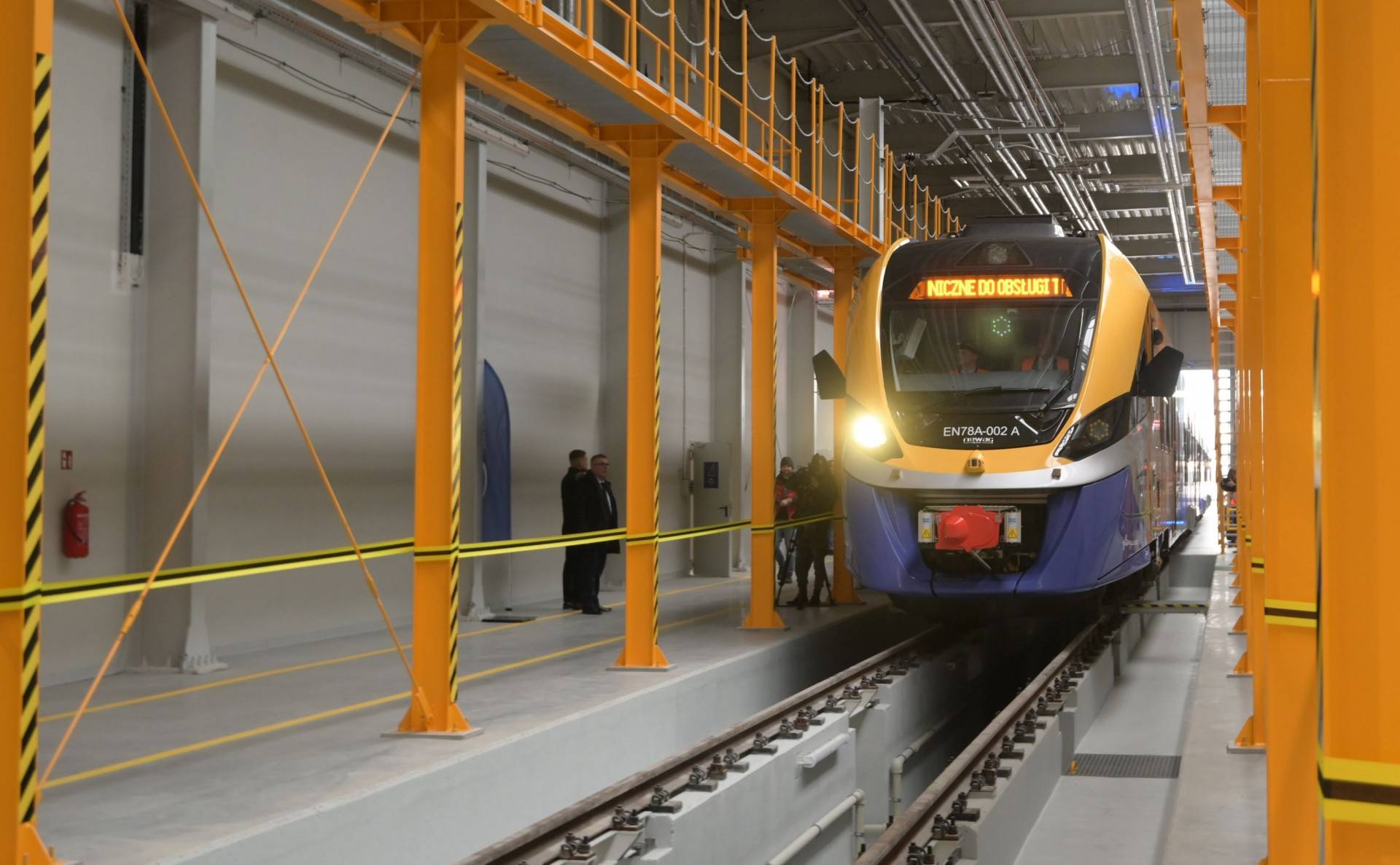Nowa hala do serwisowania małopolskich pociągów. Kosztowała 92 mln