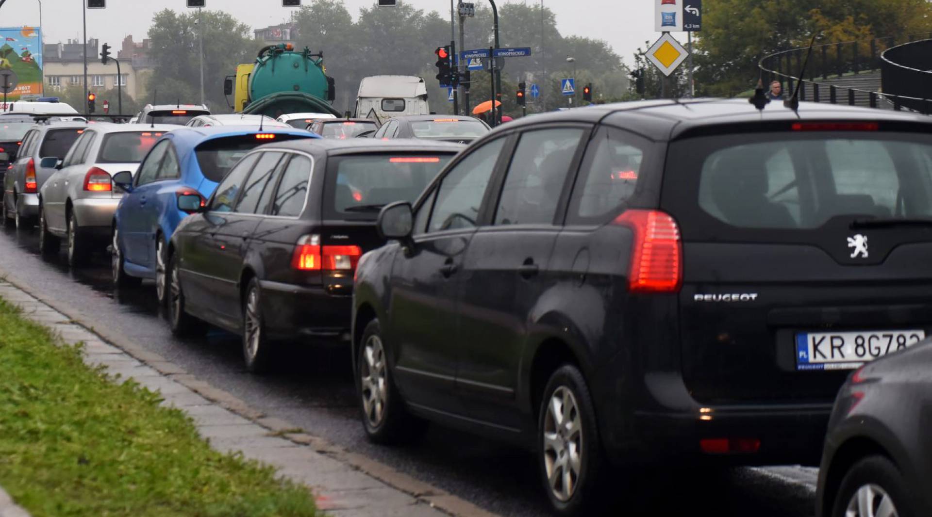 To najbardziej zatłoczone ulice Krakowa, tam tworzą się gigantyczne korki