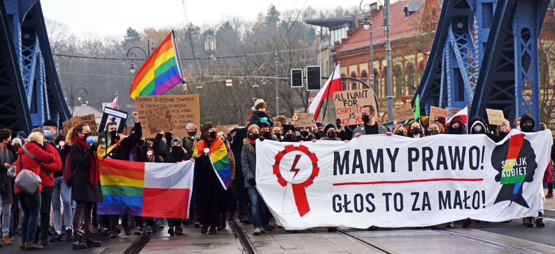 "Kontynuujemy walkę naszych prababek". Protest Strajku Kobiet