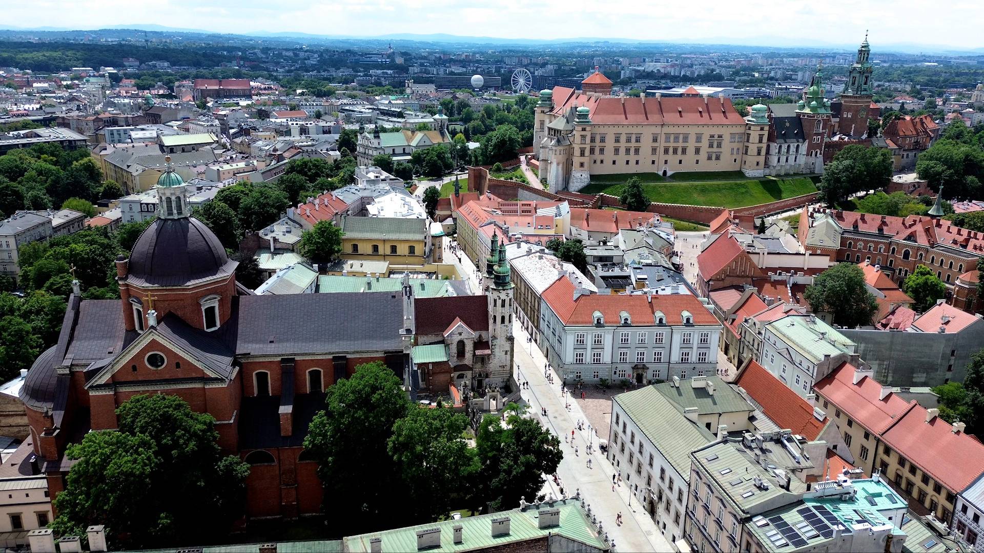 Takie rzeczy tylko w Krakowie: trzy ulice o tej samej nazwie i prezydent na dachu