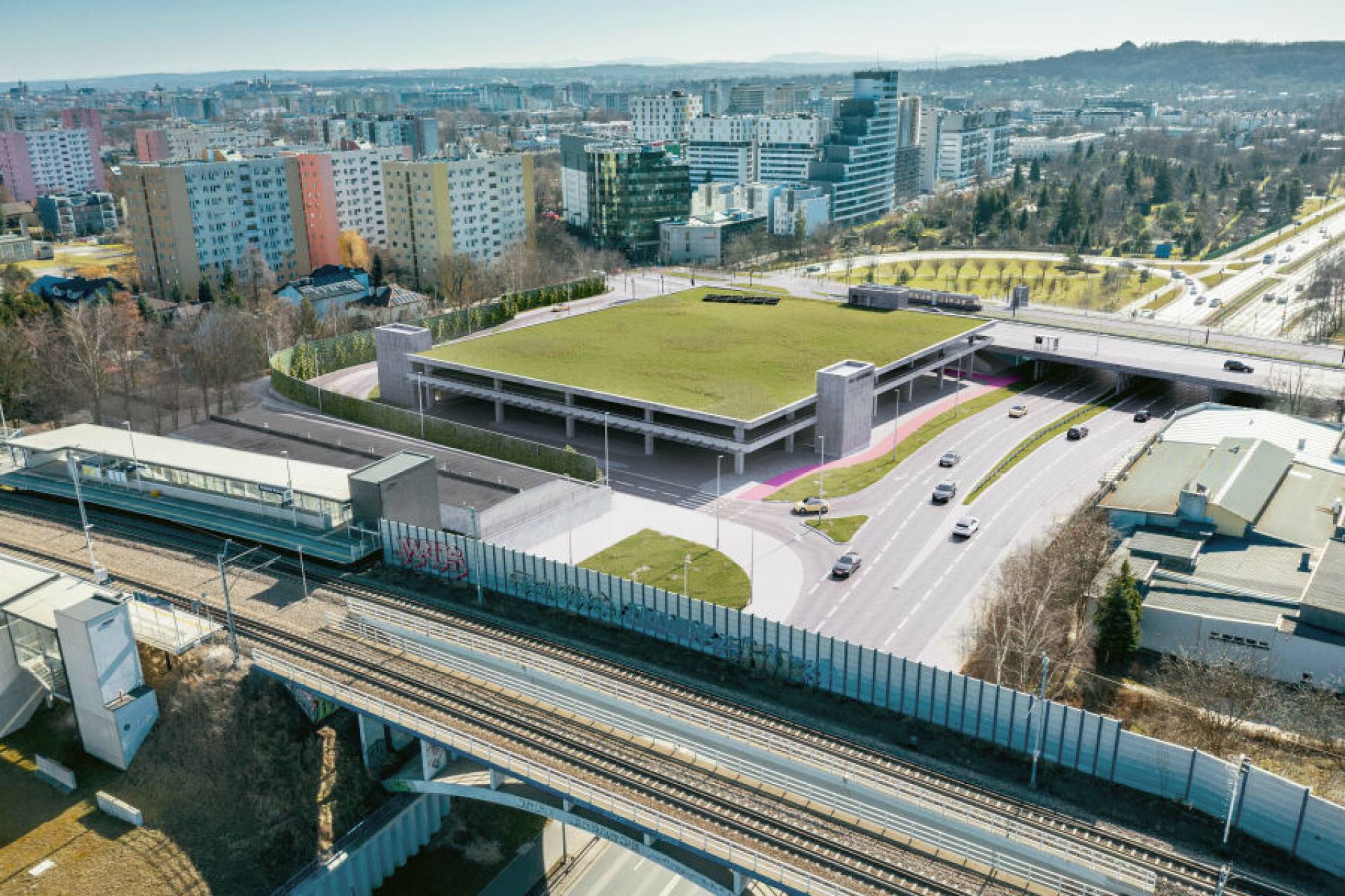 Ważna inwestycja: zaczyna się budowa parkingu P&R w Bronowicach