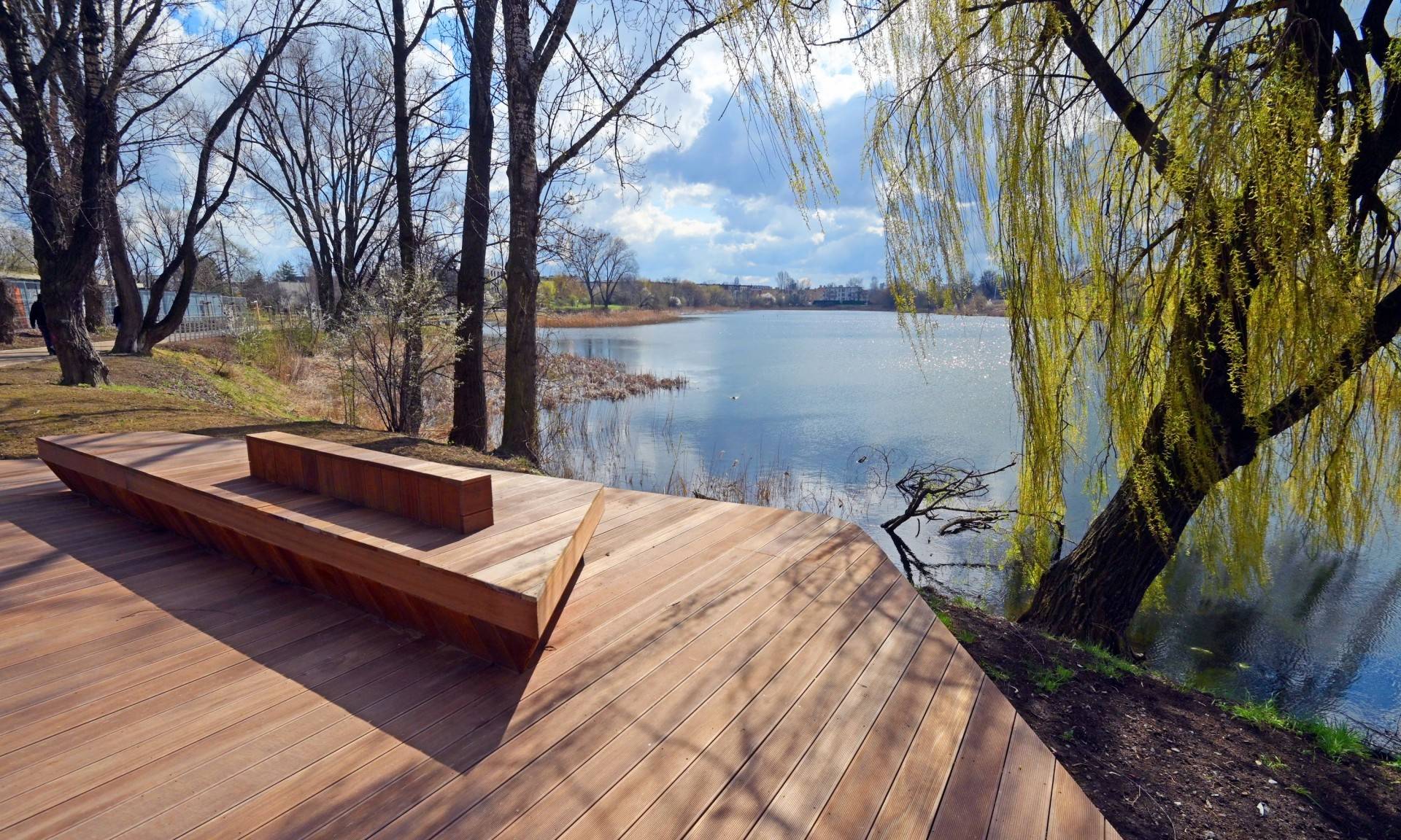 Tu powstaje nowy, piękny park, przy jednym z największych sztucznych zbiorników