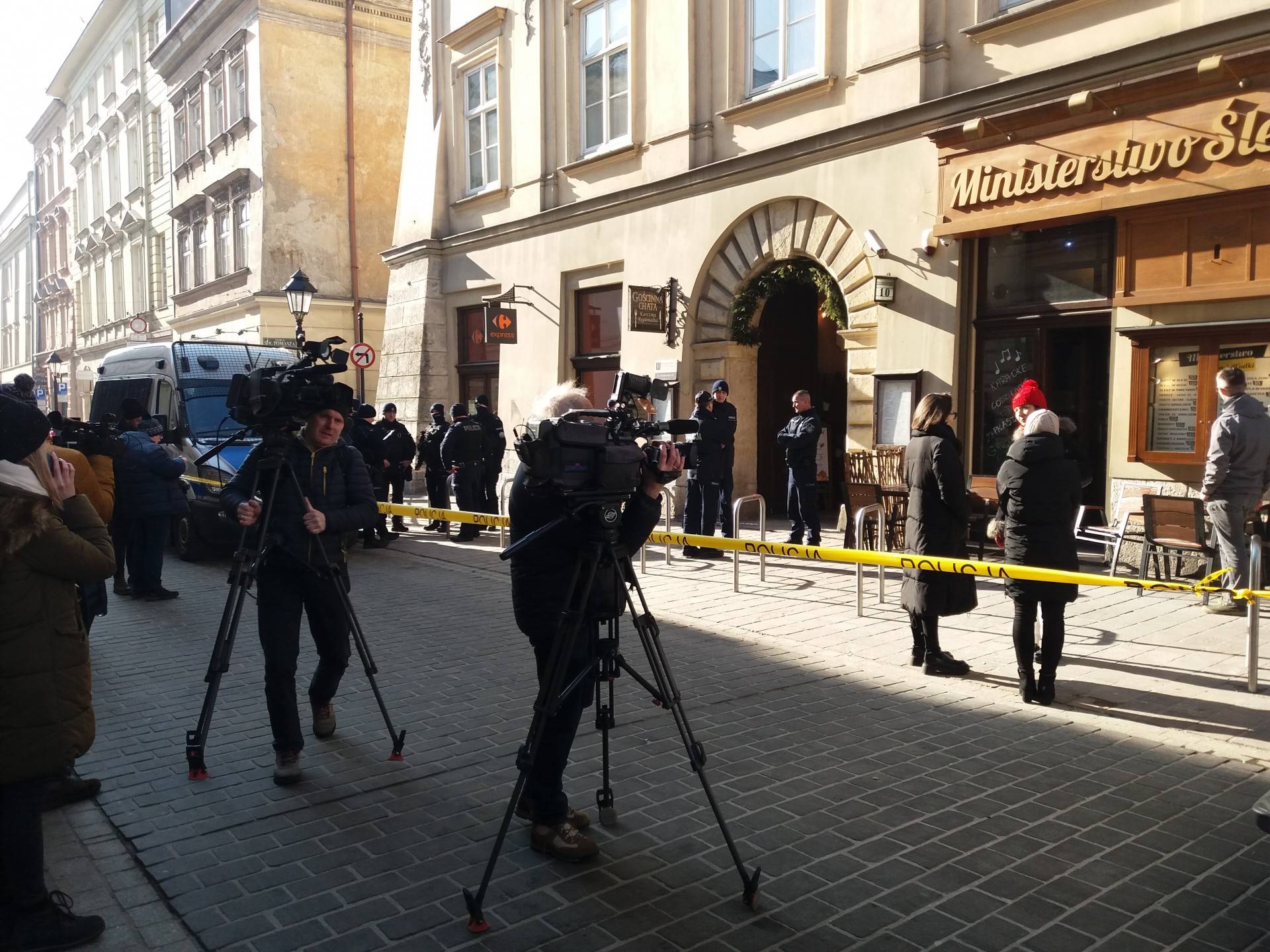 Po strzelaninie na Sławkowskiej: sprawca na obserwacji, lokal wydaje oświadczenie