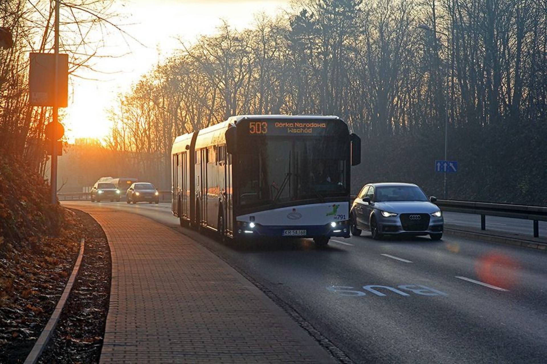 Wyznaczą nowy buspas na Kamieńskiego, będzie mniej opóźnień autobusów