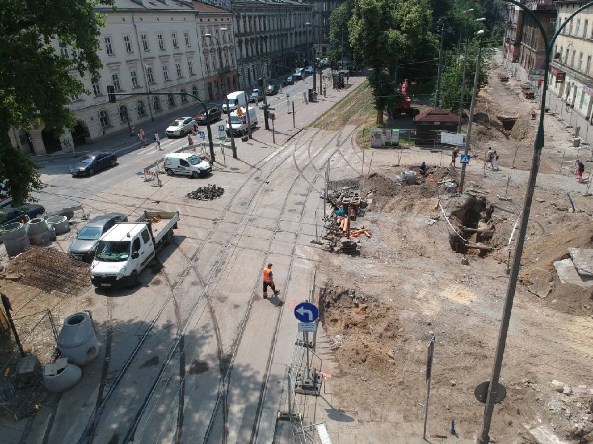 Archeologiczne odkrycie opóźni remont ulicy Krakowskiej?