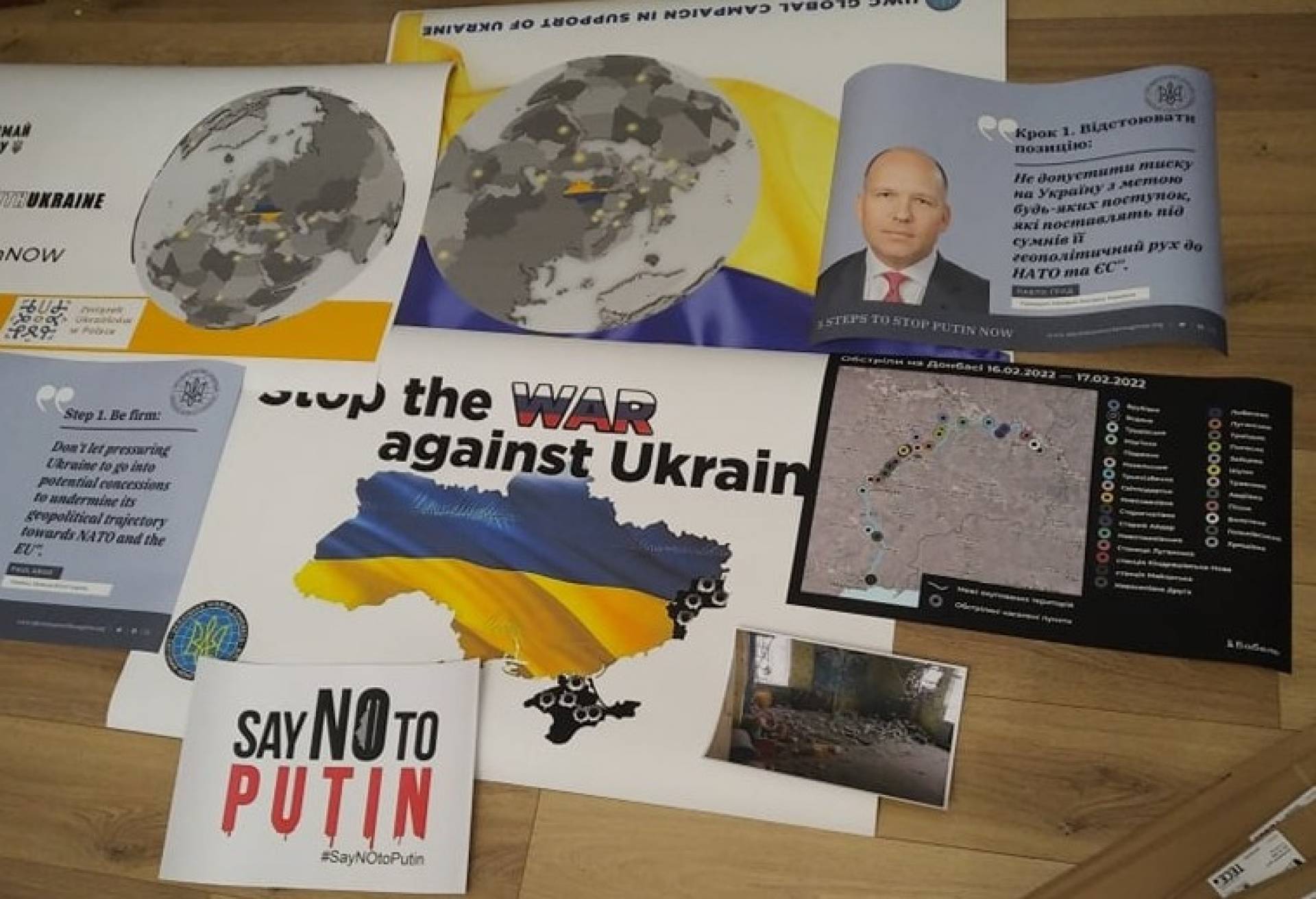 Marsz Solidarności z Ukrainą. Sprzeciw wobec rosyjskiej agresji