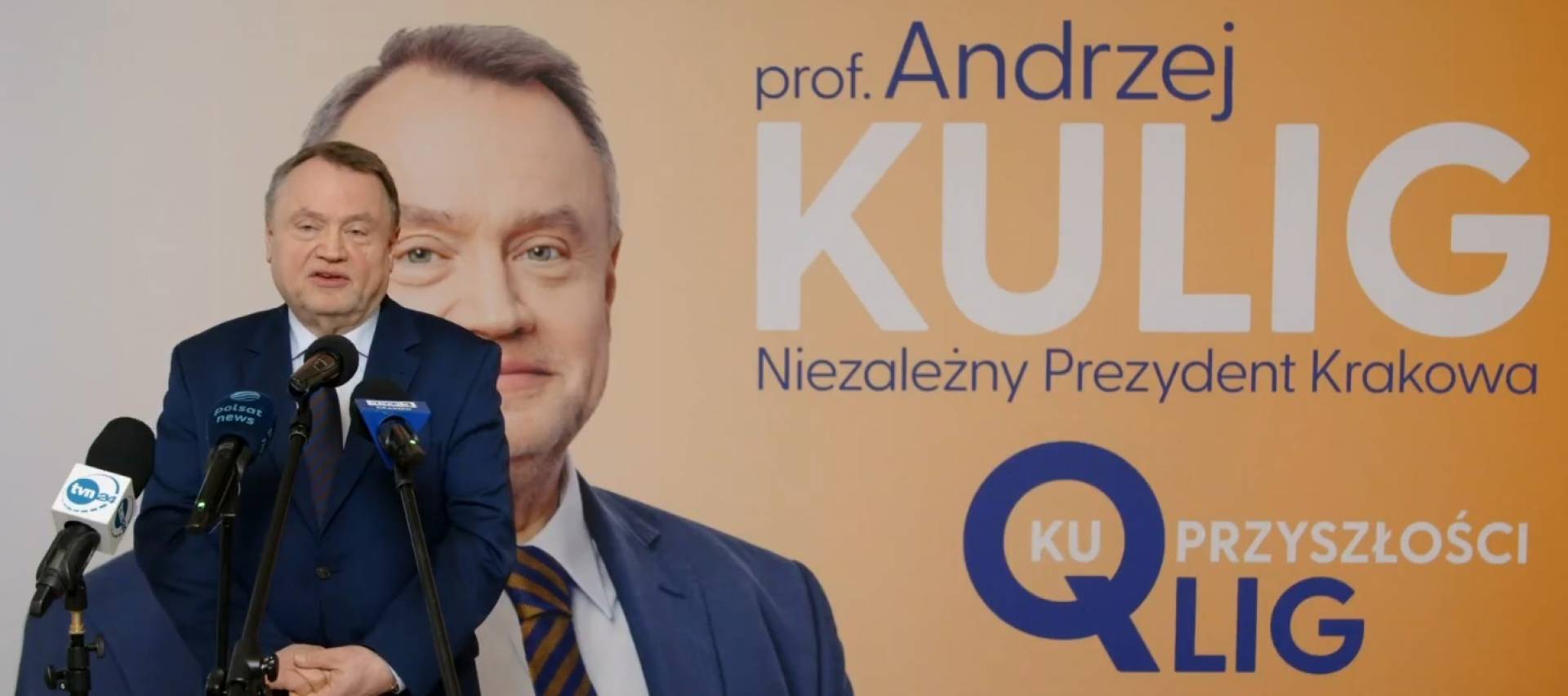 „Ku przyszłości” - wiceprezydent Andrzej Kulig prezentuje hasło i komitet poparcia