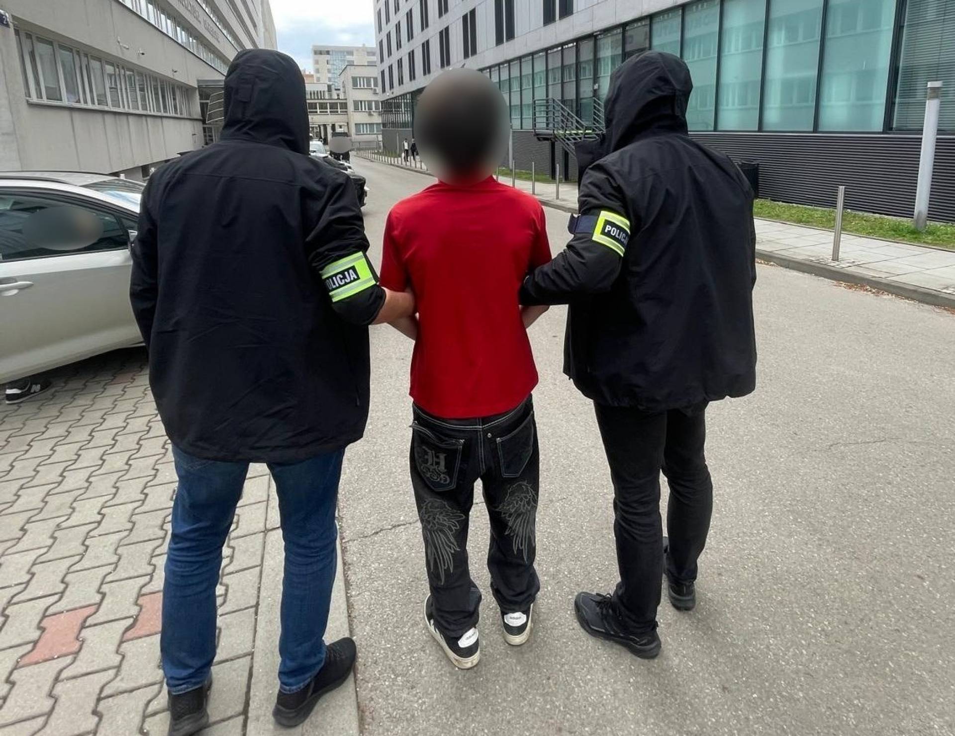 Zniszczył elewacje krakowskich zabytków, jest już w rękach policji