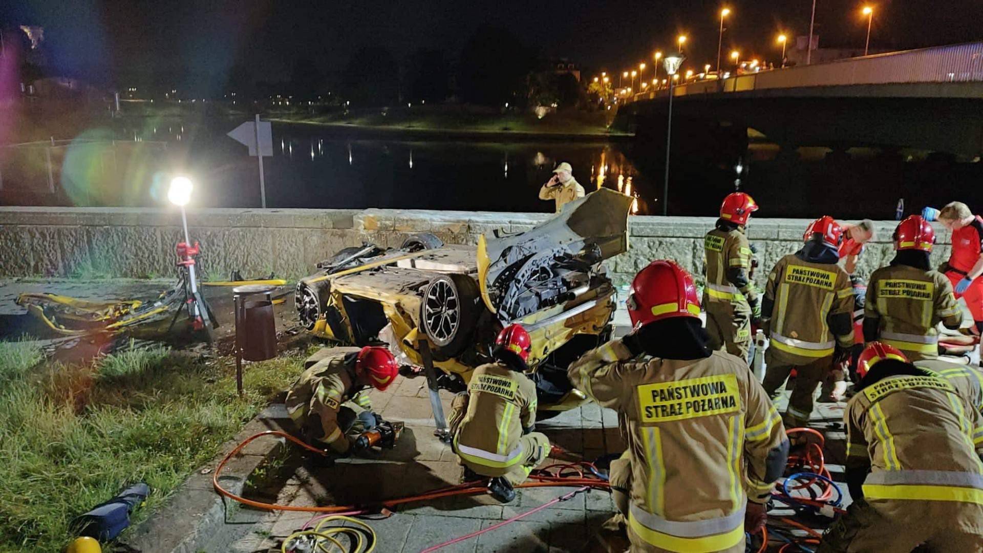 Zaskakujące nowe ustalenia w sprawie wypadku przy moście Dębnickim