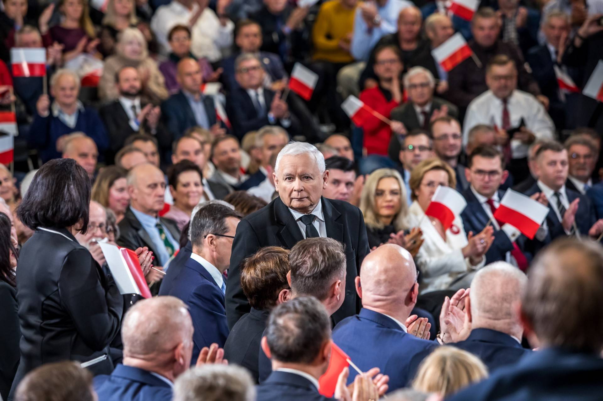 Kaczyński w Krakowie straszył i groził, ze Święta Niepodległości się nie cieszył