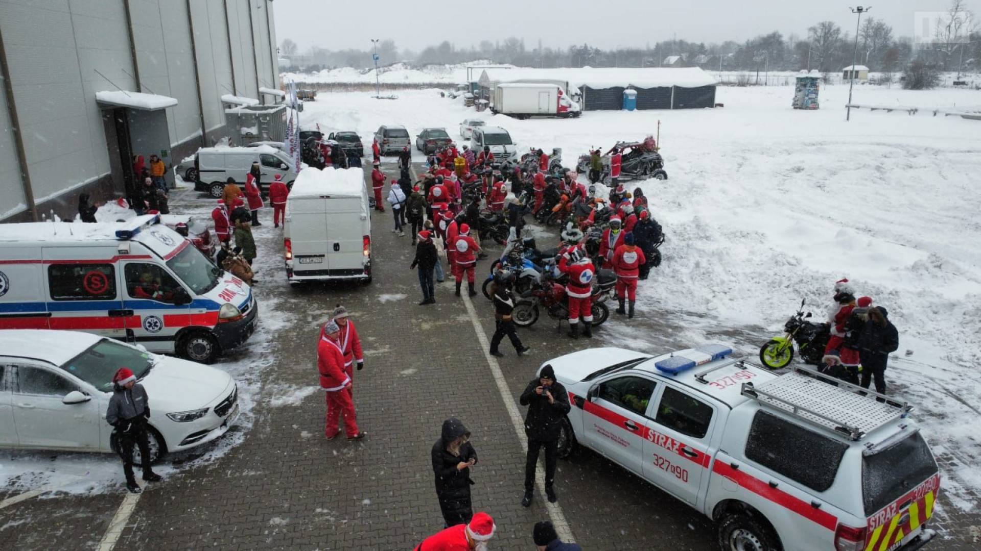 MotoMikołaje czują niedosyt, teraz pojadą z prezentami do szpitala im. Babińskiego