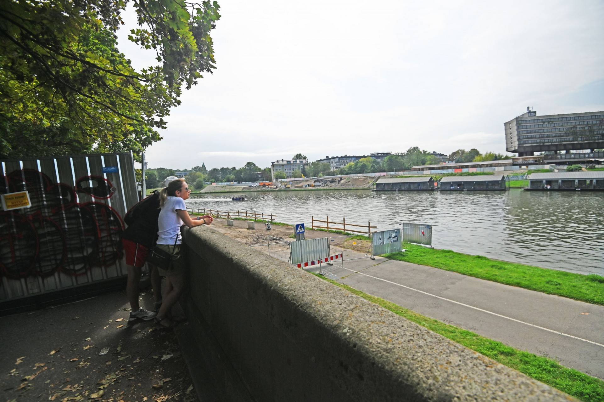 Dobra wiadomość dla rowerzystów, bulwar Inflancki znów będzie dostępny