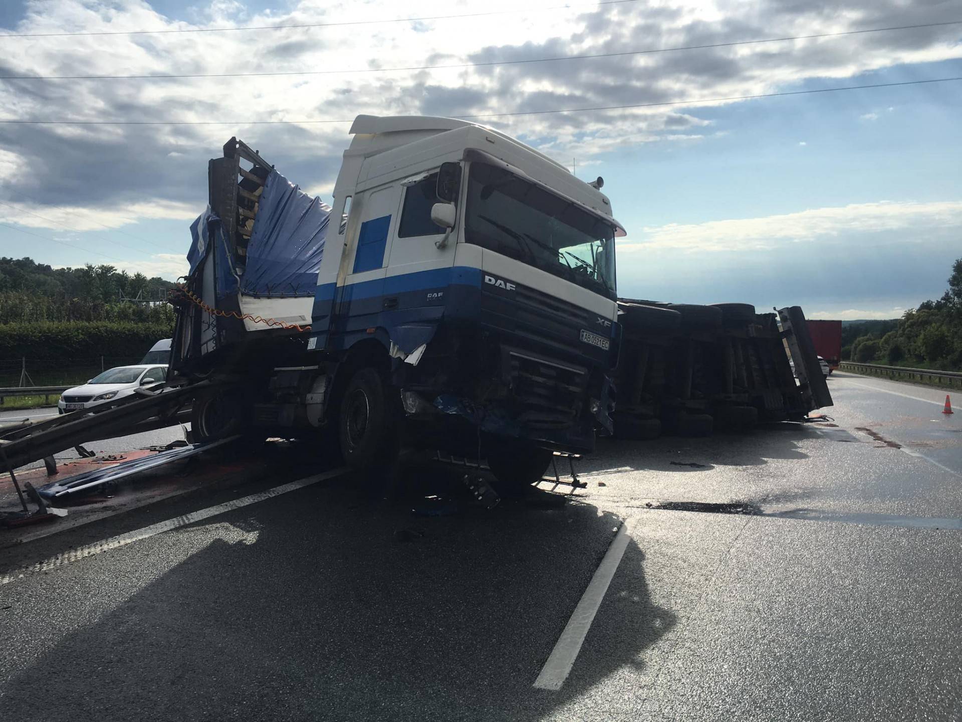 Kłopoty na autostradzie wokół Krakowa, utrudnienia potrwają dość długo