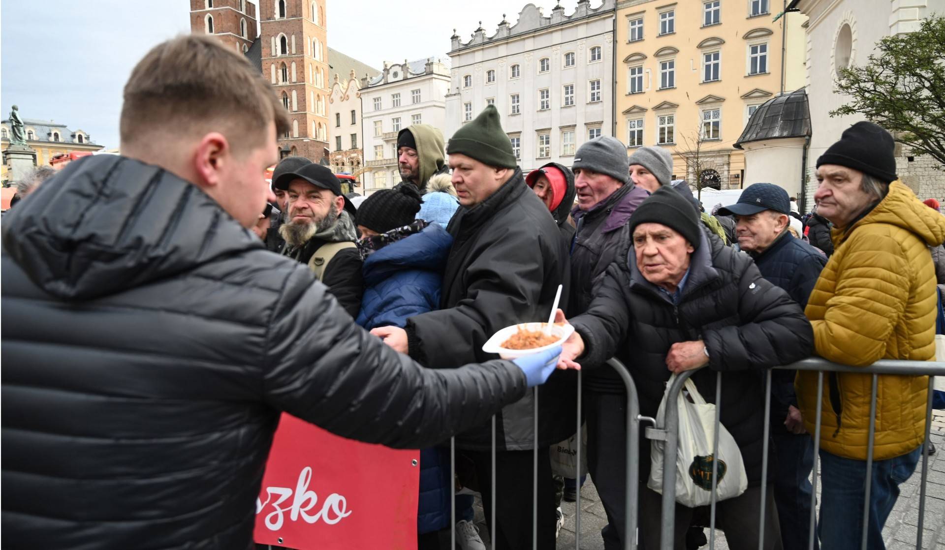 Na to wydarzenie zjeżdżają do Krakowa potrzebujący z całego kraju, wyjątkowa wigilia