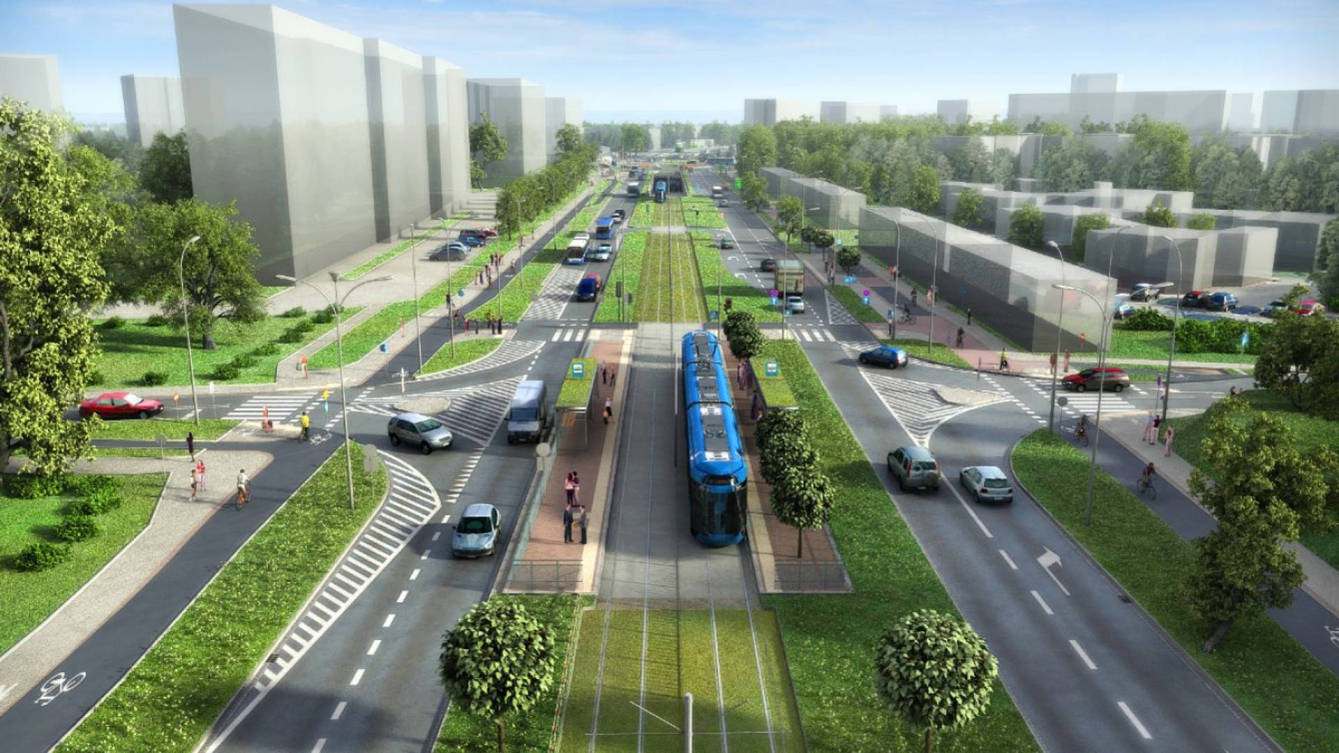 Jest zgoda na rozpoczęcie budowy linii tramwajowej do Mistrzejowic. "Uratowano 200 drzew"