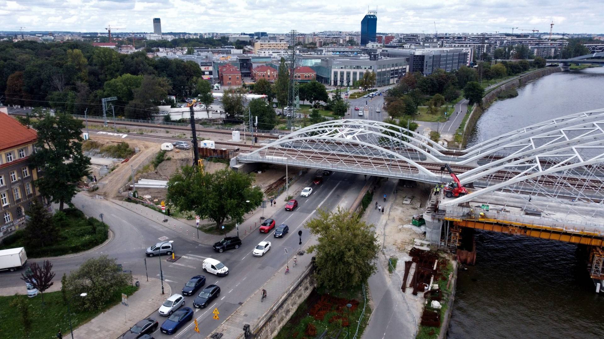 Bulwar Kurlandzki zamknięty dla pieszych. Utrudnienia od poniedziałku