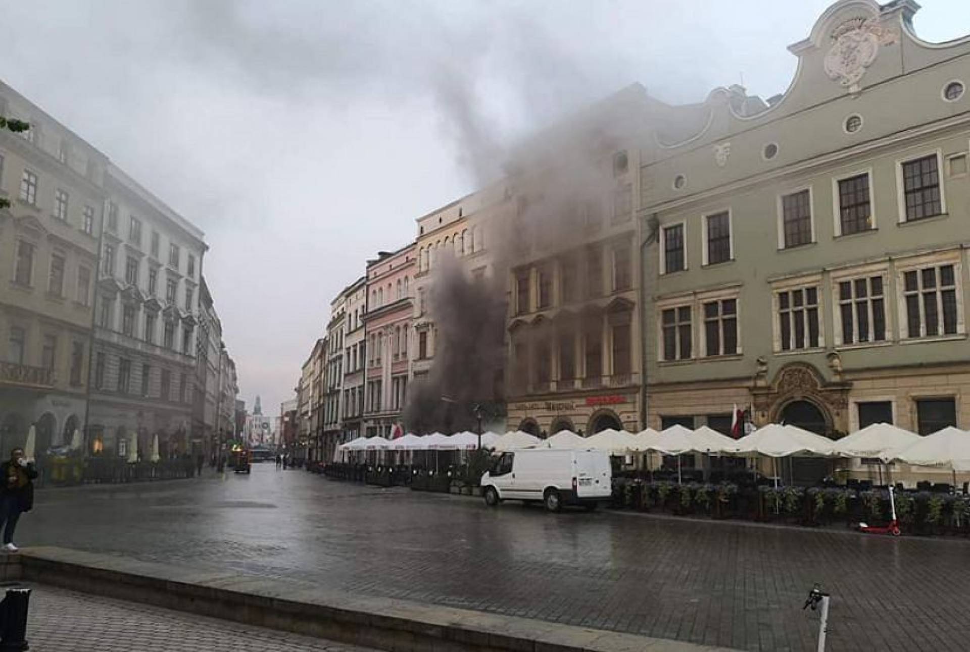 Pożar w krakowskim Wierzynku. Wyglądało groźnie