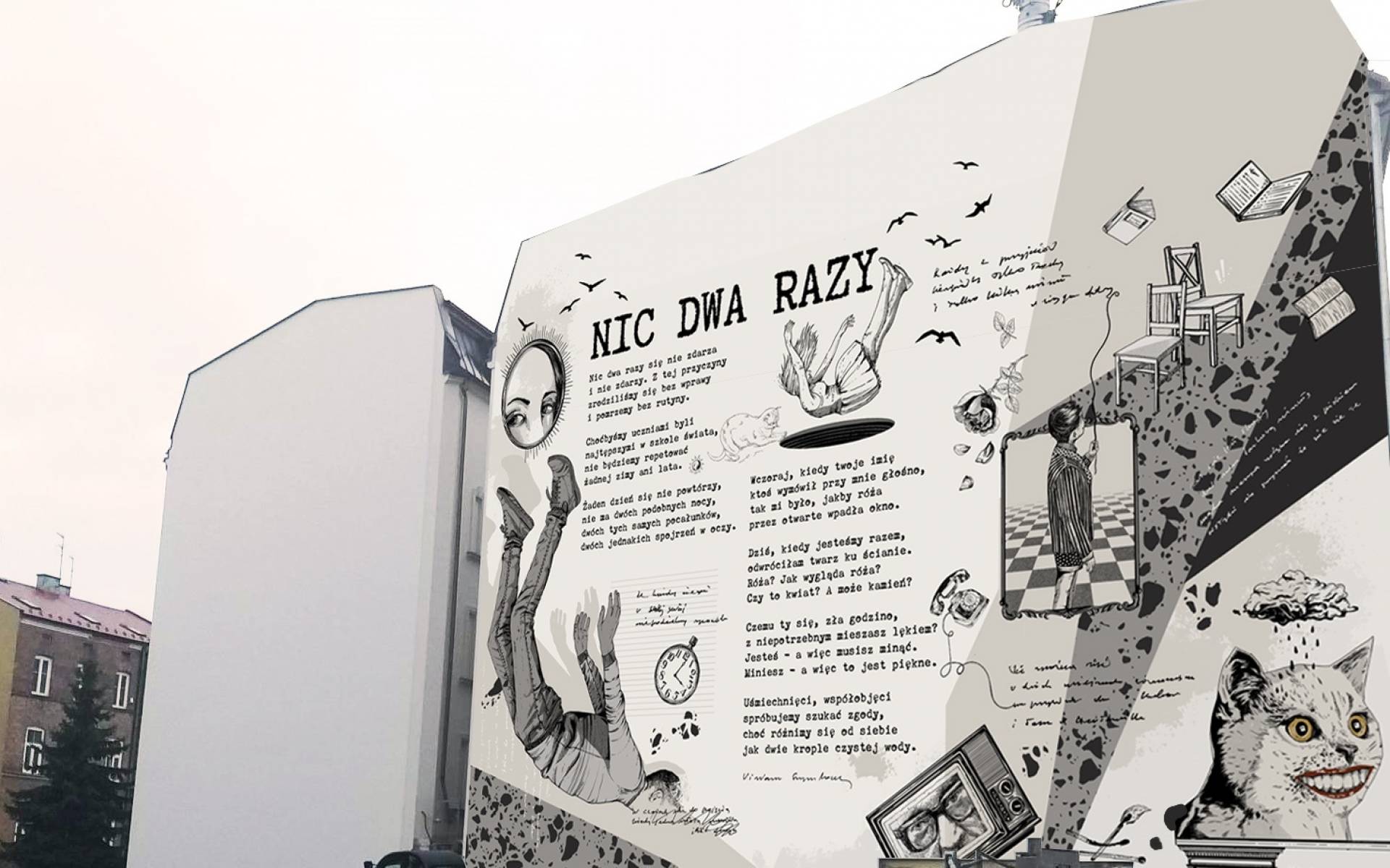 Park, mural, muzyka i poezja: Kraków świętuje 100. rocznicę urodzin Szymborskiej