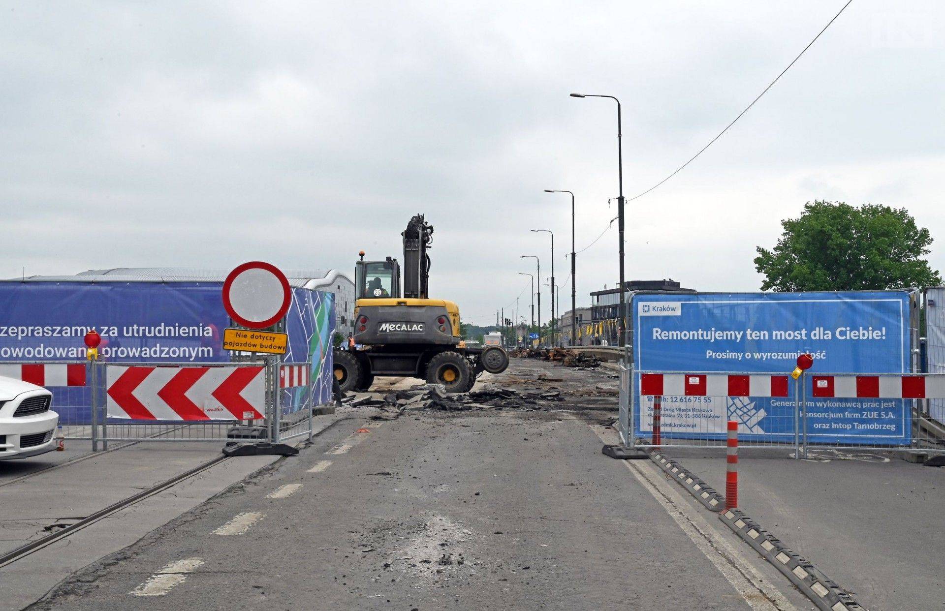 Co się teraz dzieje na moście Grunwaldzkim? Szczegółowe dane na temat postępu prac