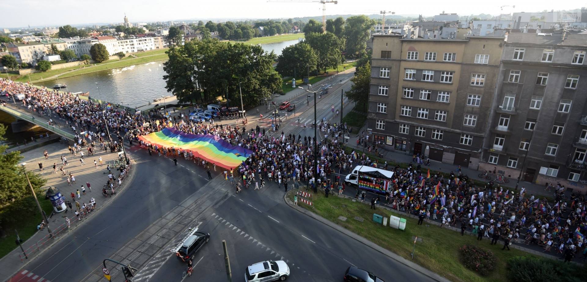 Majowy Marsz Równości pod patronatem prezydenta Krakowa