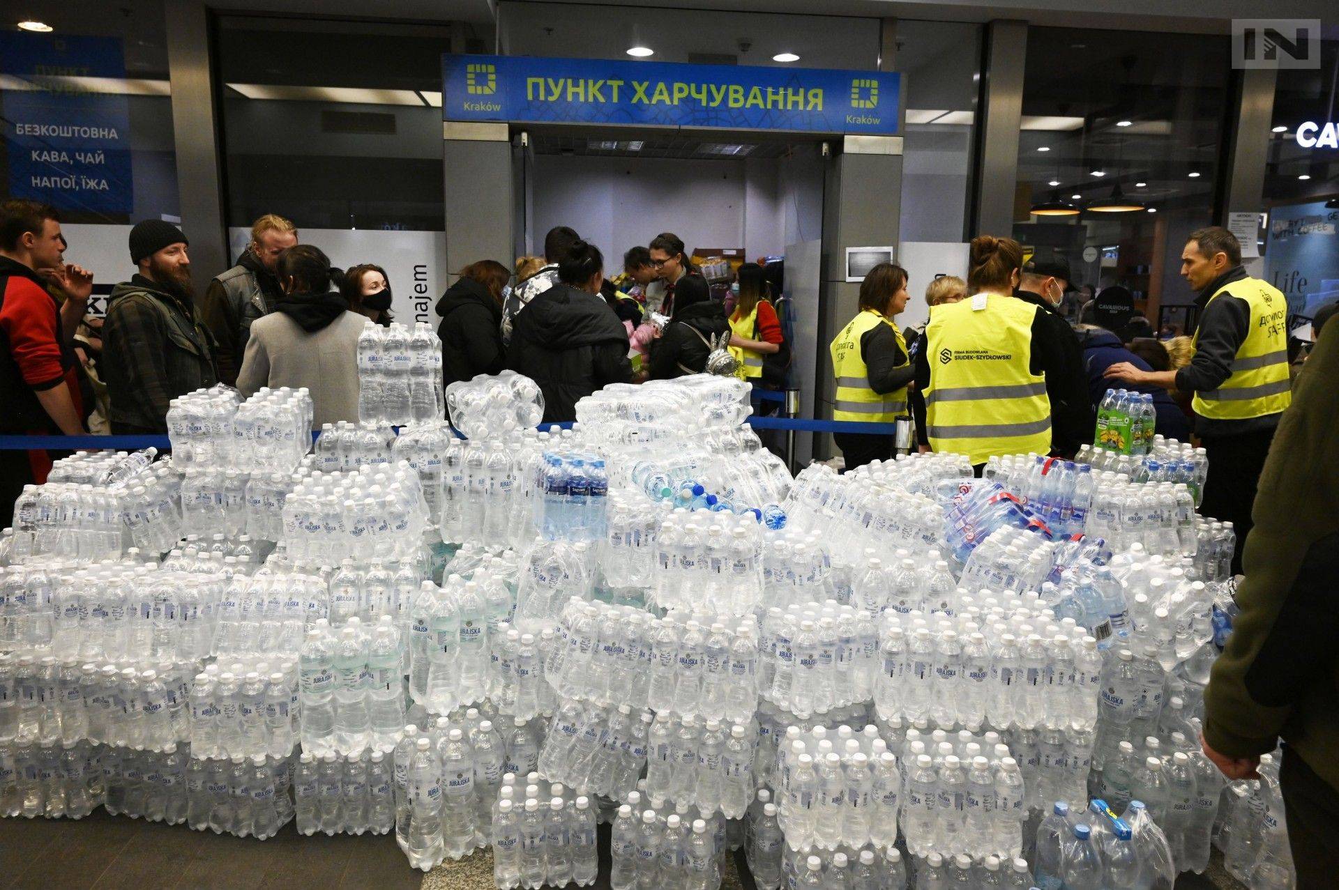 Do Krakowa wciąż docierają uchodźcy, wszyscy otrzymują pomoc