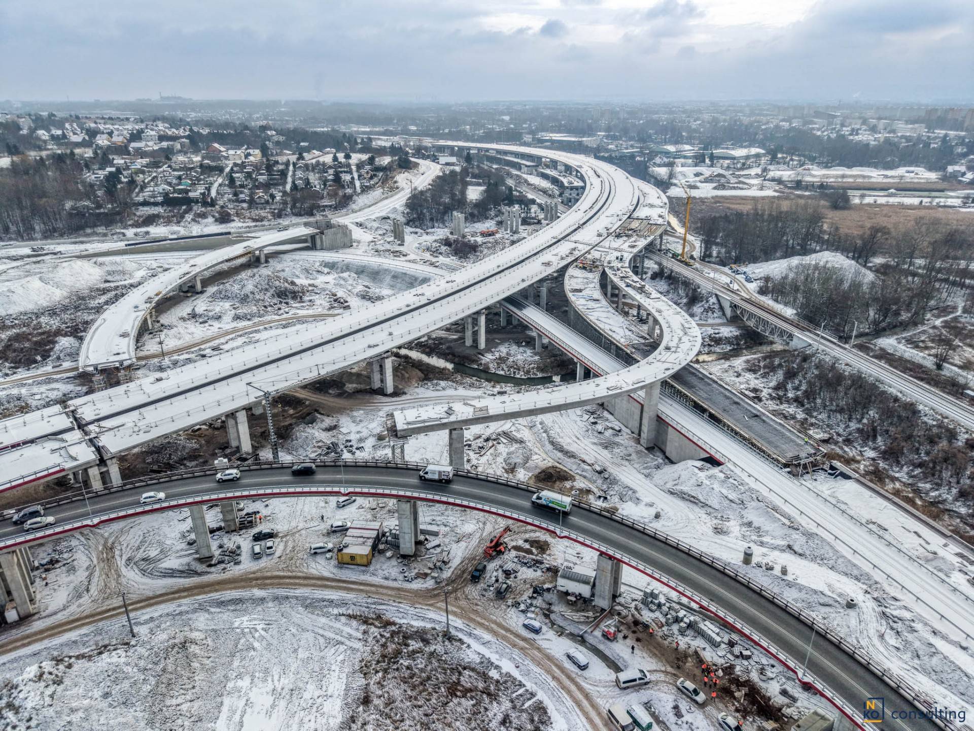 Wreszcie nowy zjazd z Północnej Obwodnicy Krakowa na S7 w kierunku Warszawy