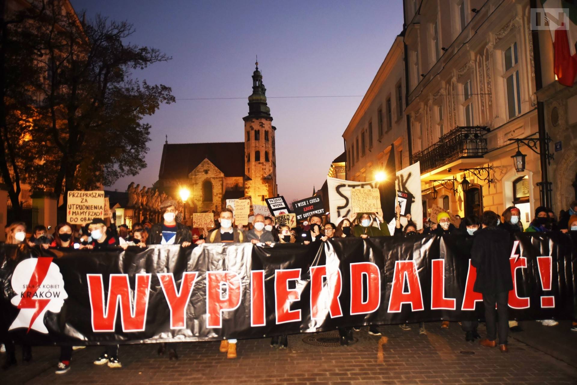 Po publikacji Trybunału Konstytucyjnego: protest w Krakowie