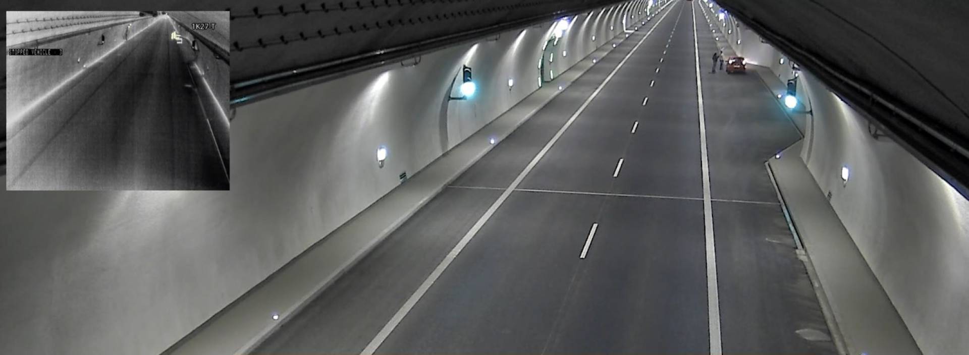 Kuriozalne zachowania kierowców  w tunelu na zakopiance (film)