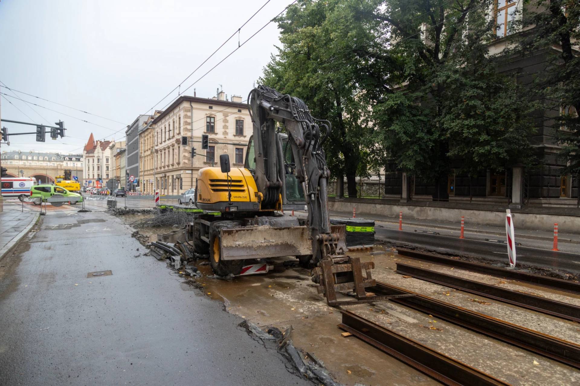 Co się dzieje na Grzegórzeckiej? Mają powstać zielone przystanki