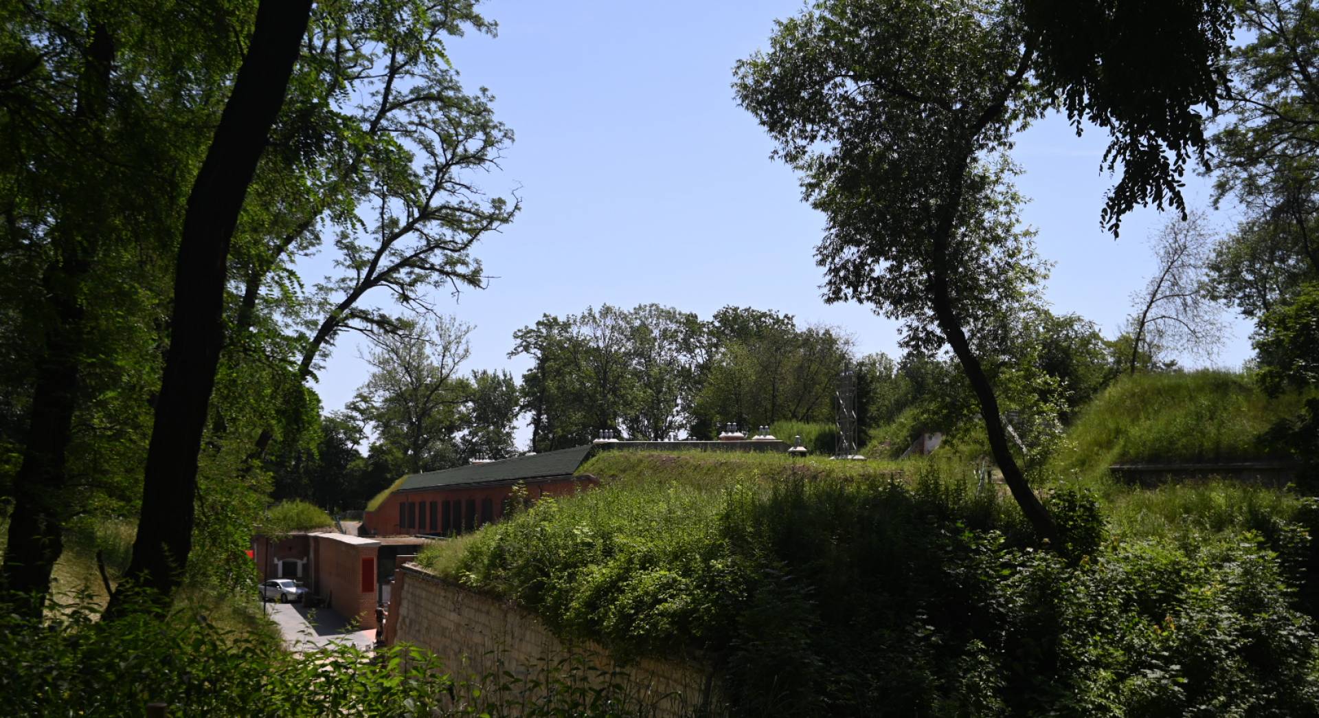 Historyczna, zielona przestrzeń na Klinach, park "Borek" otwarty