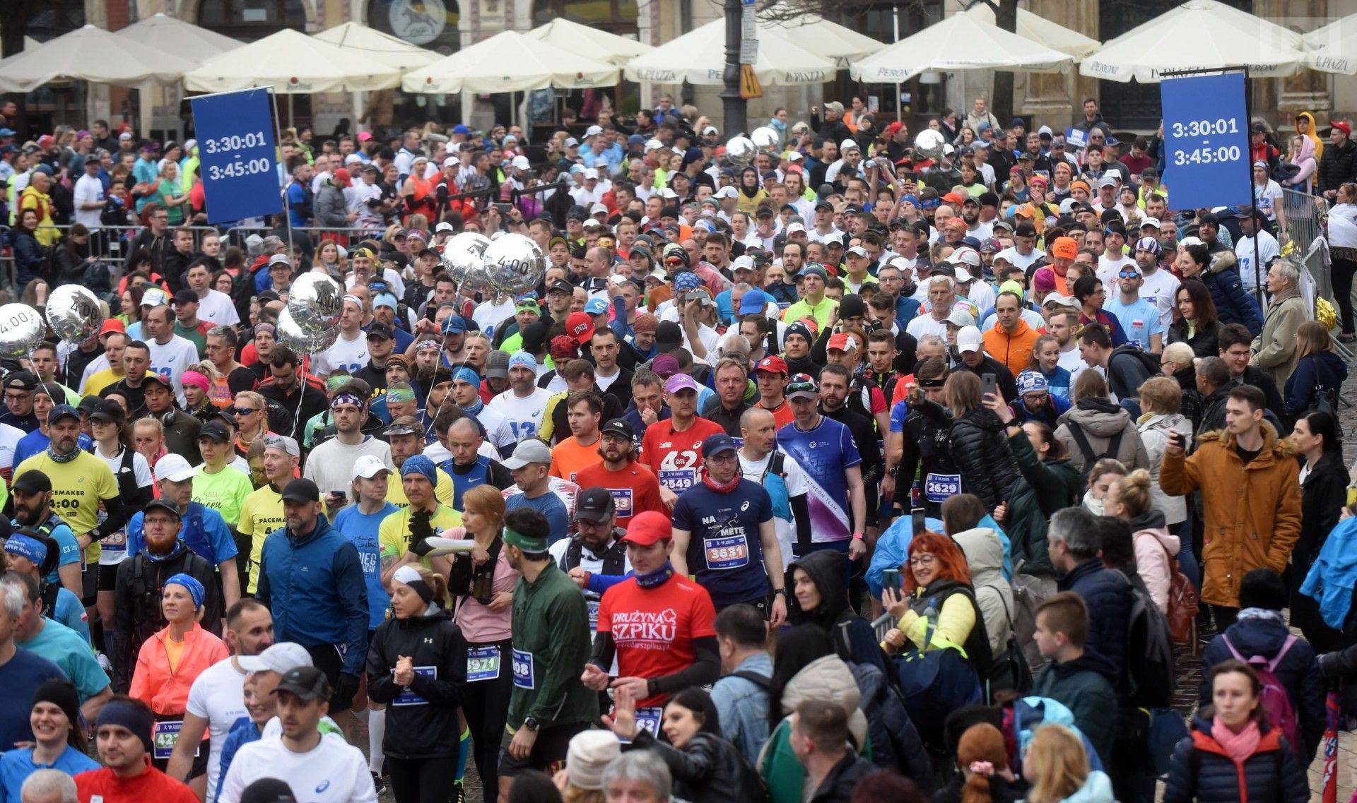 Wielkie bieganie w Krakowie, dużo zmian w organizacji ruchu w mieście