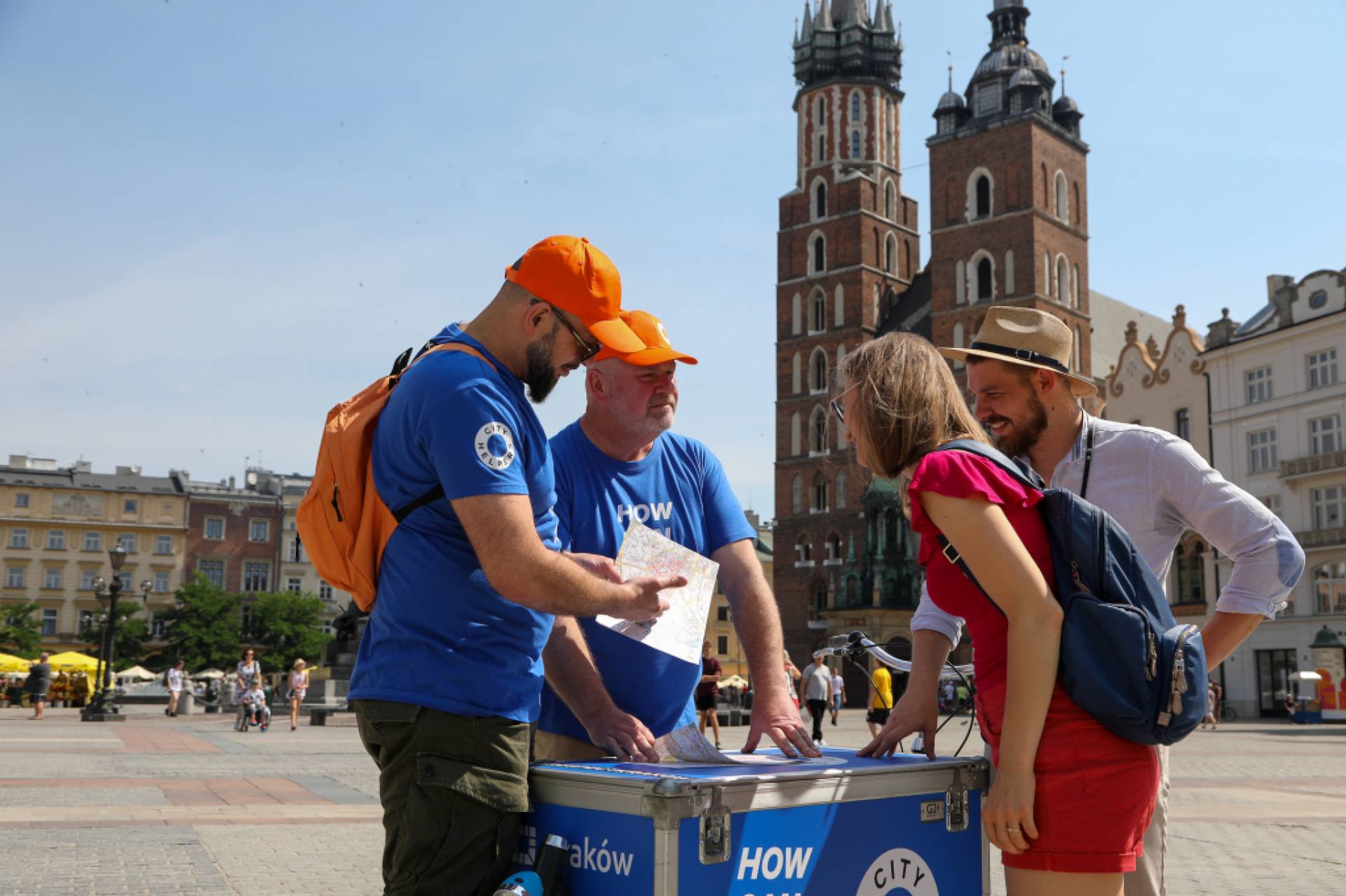 Specjalne patrole w centrum Krakowa, "wychowują" turystów