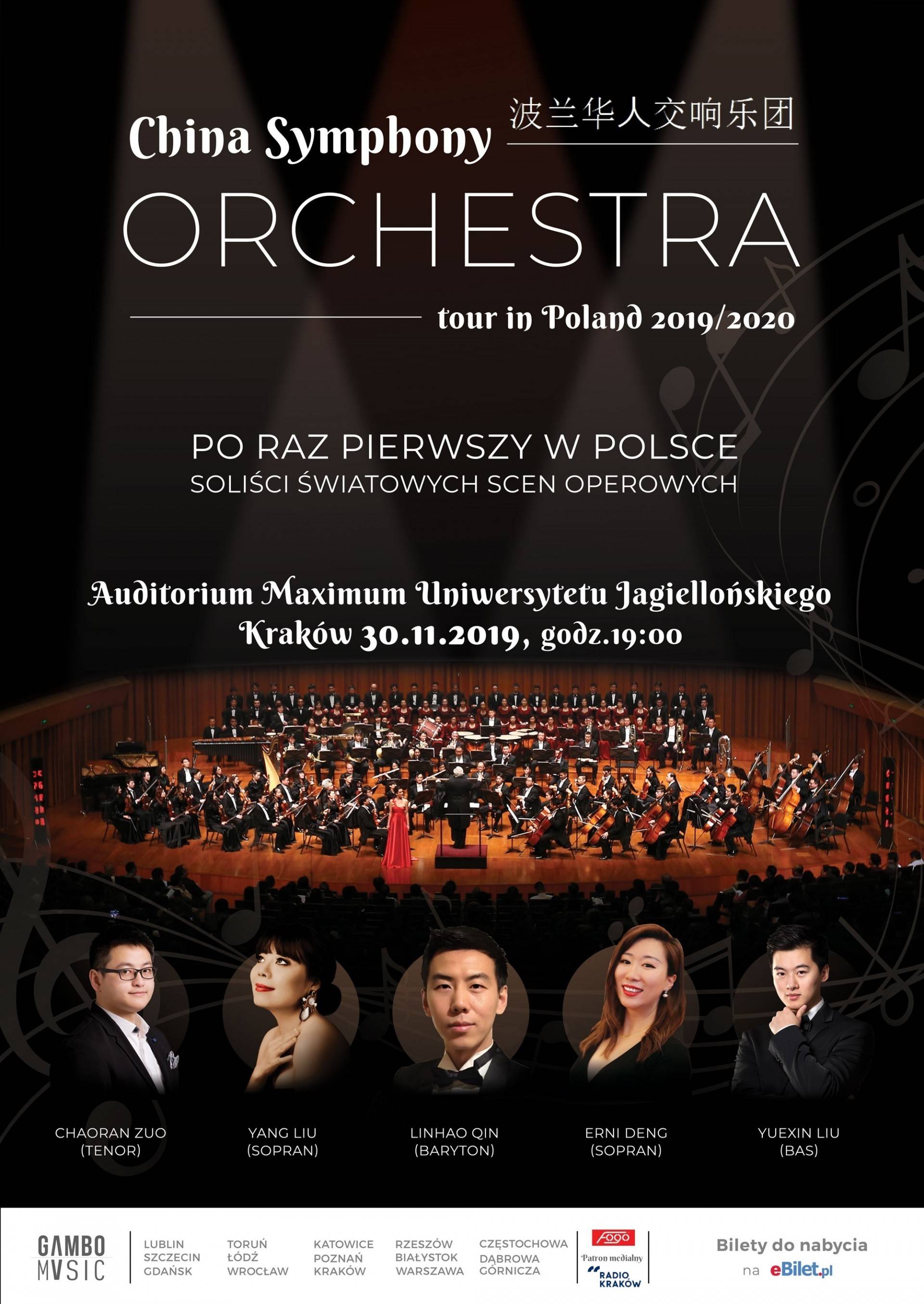China Symphony Orchestra Tour in Poland