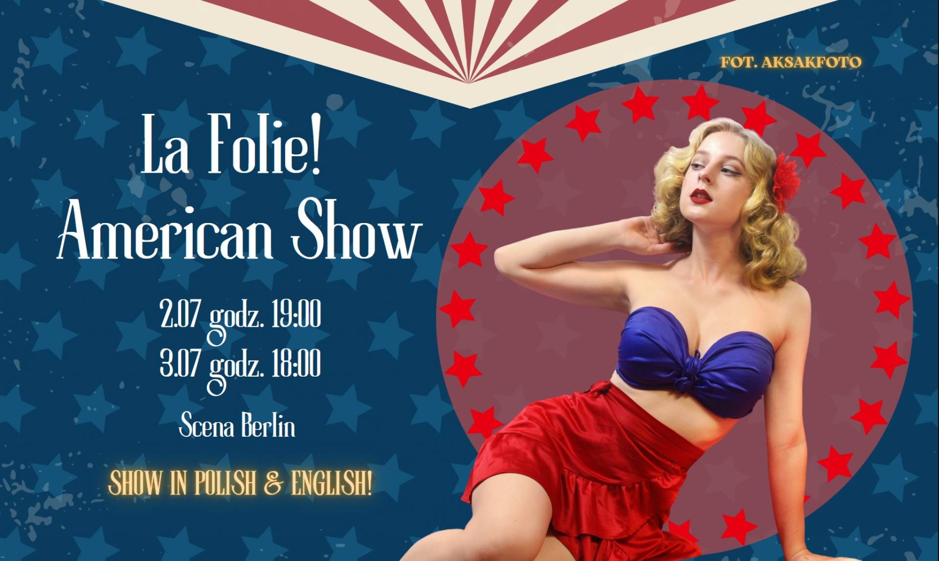 Podróż do Ameryki lat 50. – premiera rewii „La Folie! American Show”