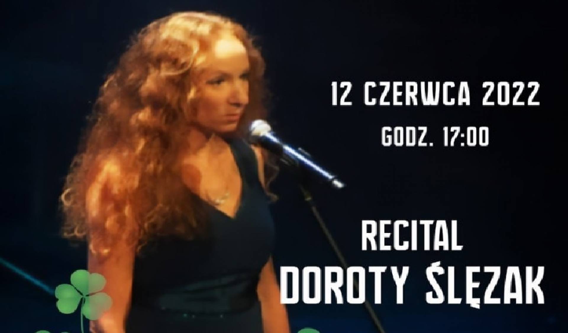 Piwnica pod Baranami: Recital Doroty Ślęzak "W zielone gramy"