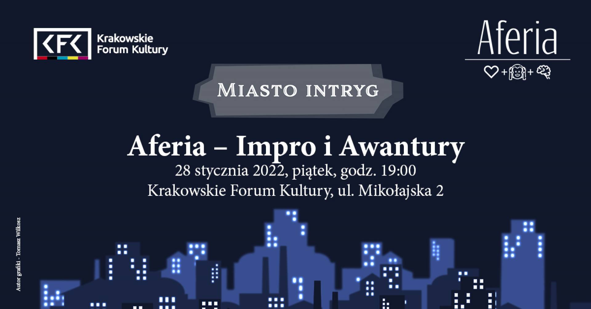 Aferia: Miasto intryg. Improwizowany spektakl noir
