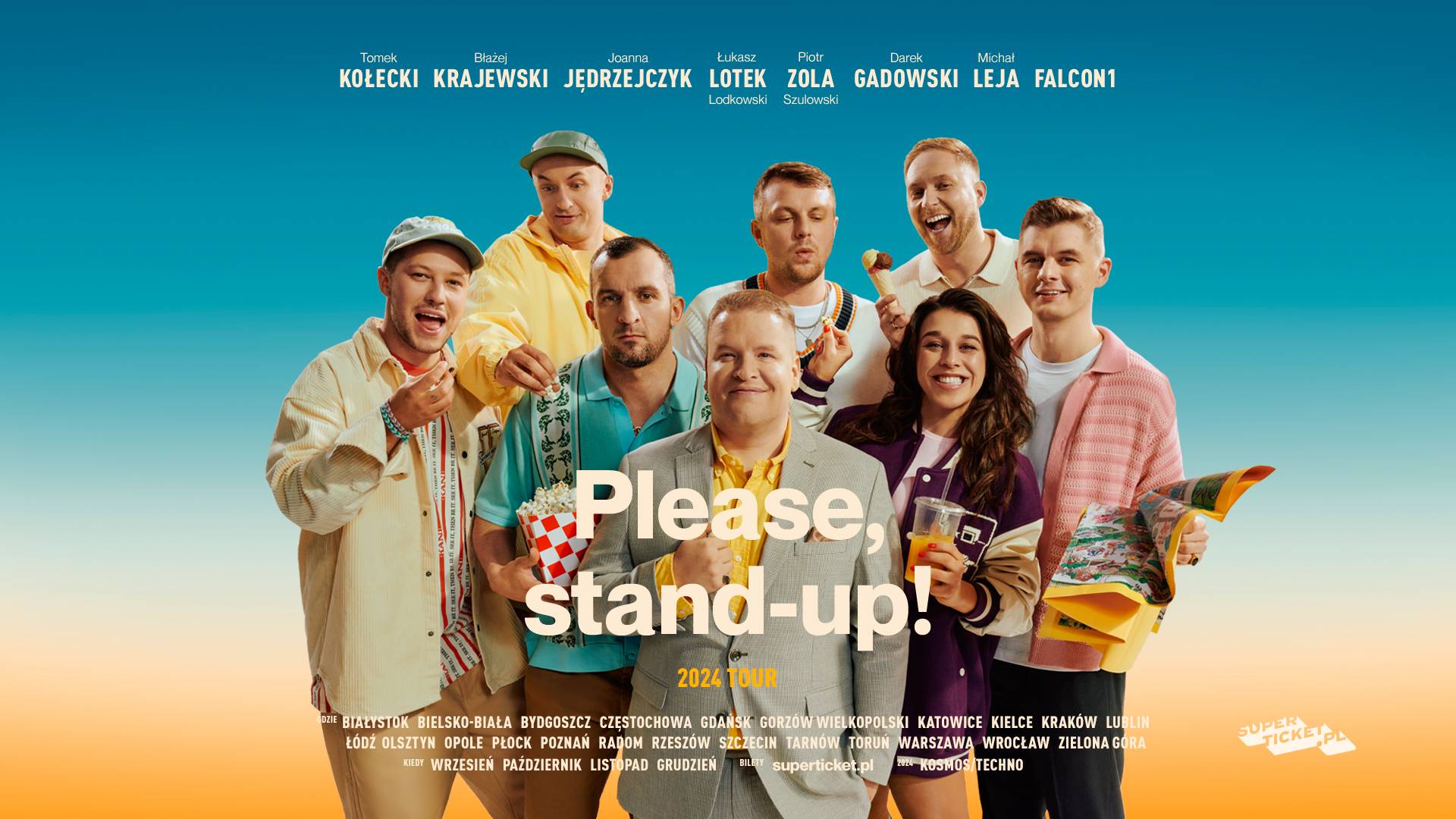 Please, Stand-up! Kraków. Największe widowisko komediowe w historii!