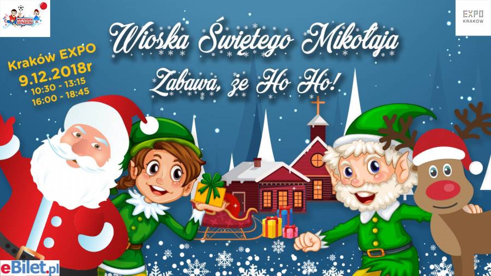 Wioska Św. Mikołaja Zabawa Że Ho Ho
