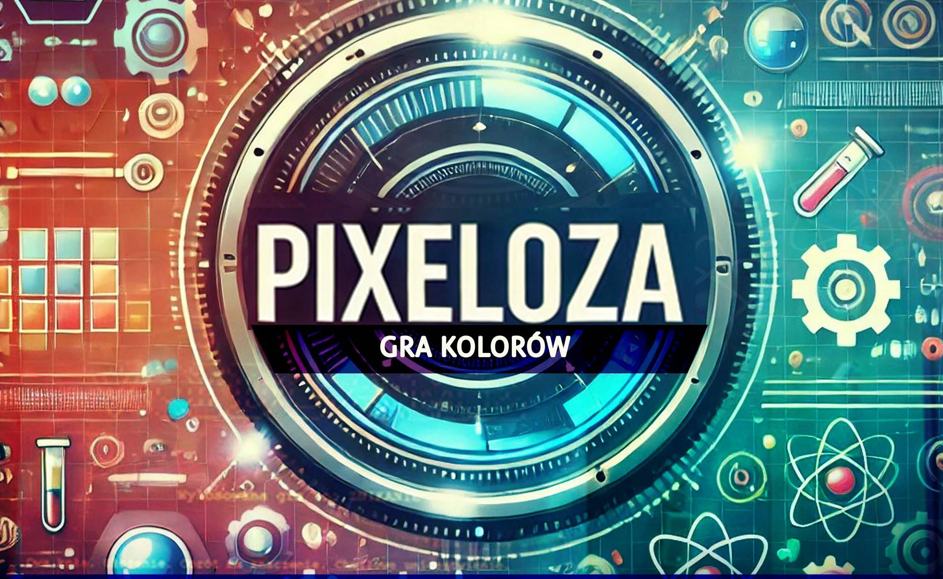 Pixeloza - gra kolorów, spektakl dla dzieci w Centrum Nauki Cogiteon