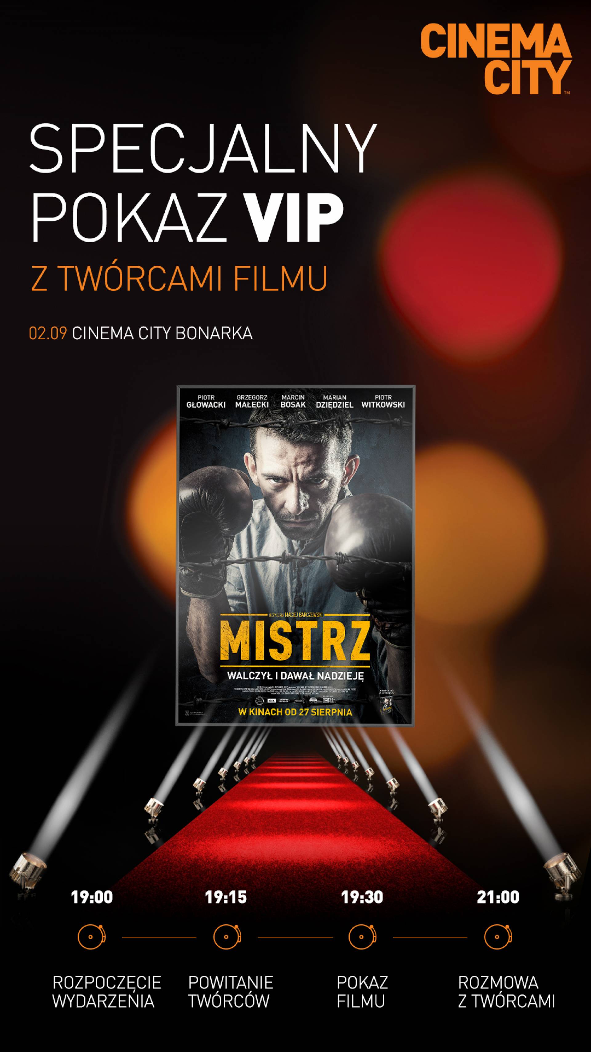 Spotkanie z twórcami filmu "Mistrz"