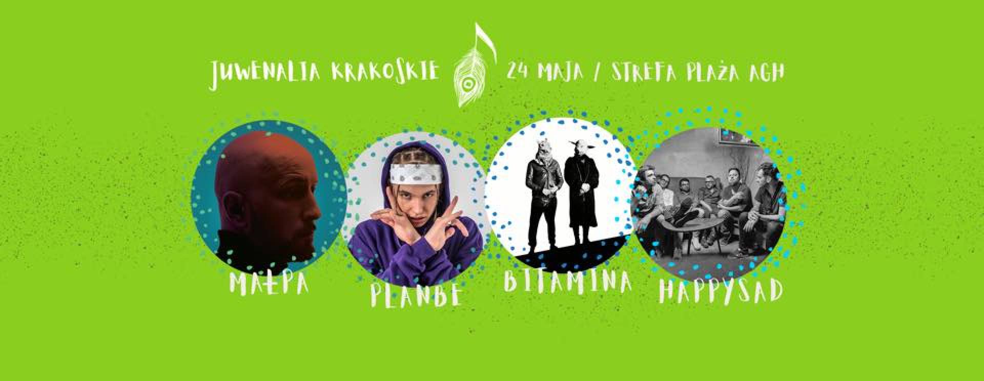 Strefa Plaża AGH: Happysad, Bitamina, Plan Be, Małpa