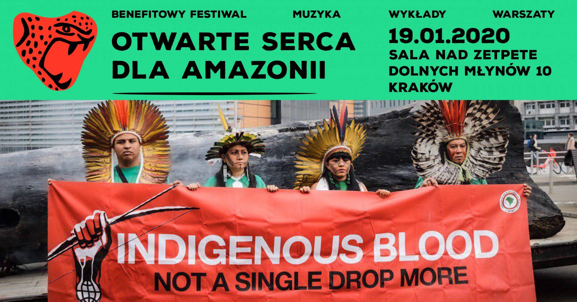 Kraków broni Amazonii - tańcem, śpiewem, wykładami i filmami