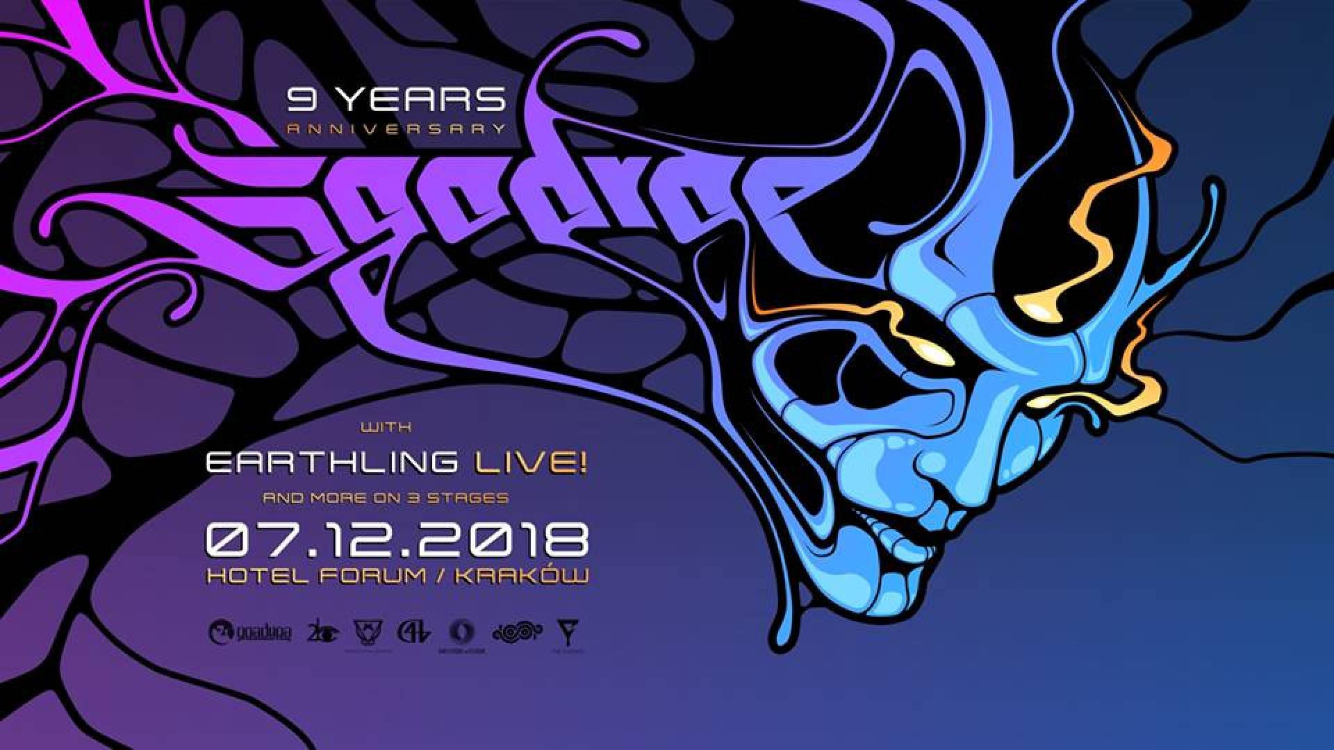 Egodrop 9th B-Day with Earthling Live!