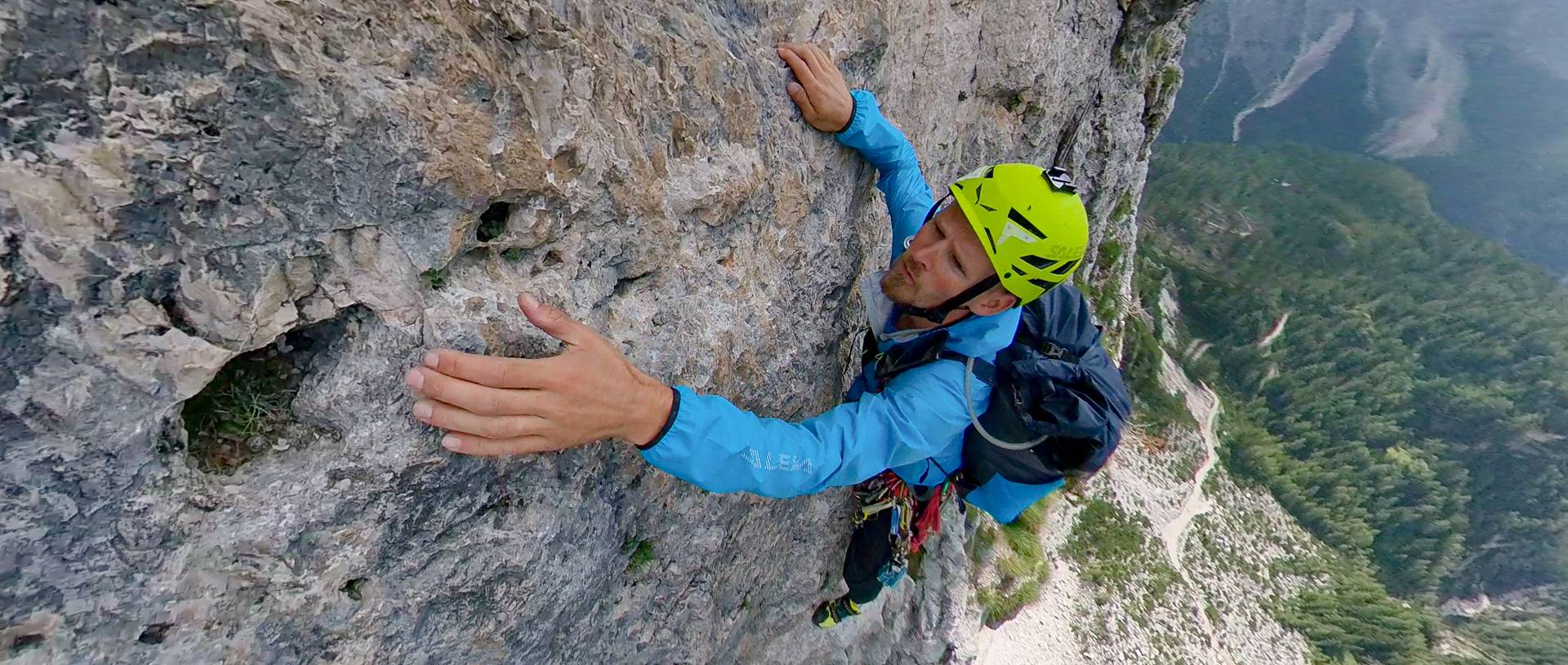 Jacek Matuszek i lot nad włoskimi Dolomitami!