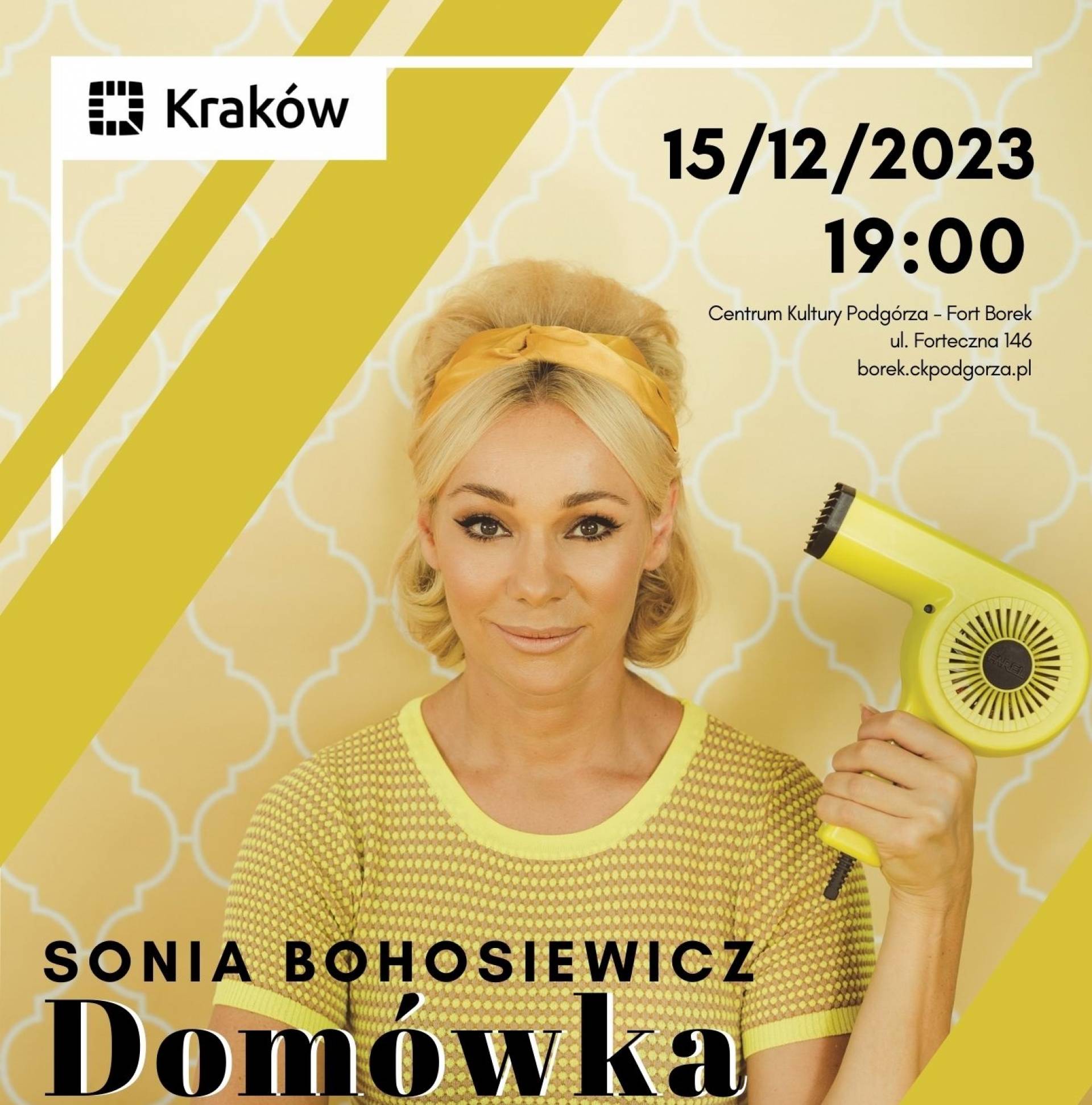 Sonia Bohosiewicz i komedia koncertowa "Domówka"