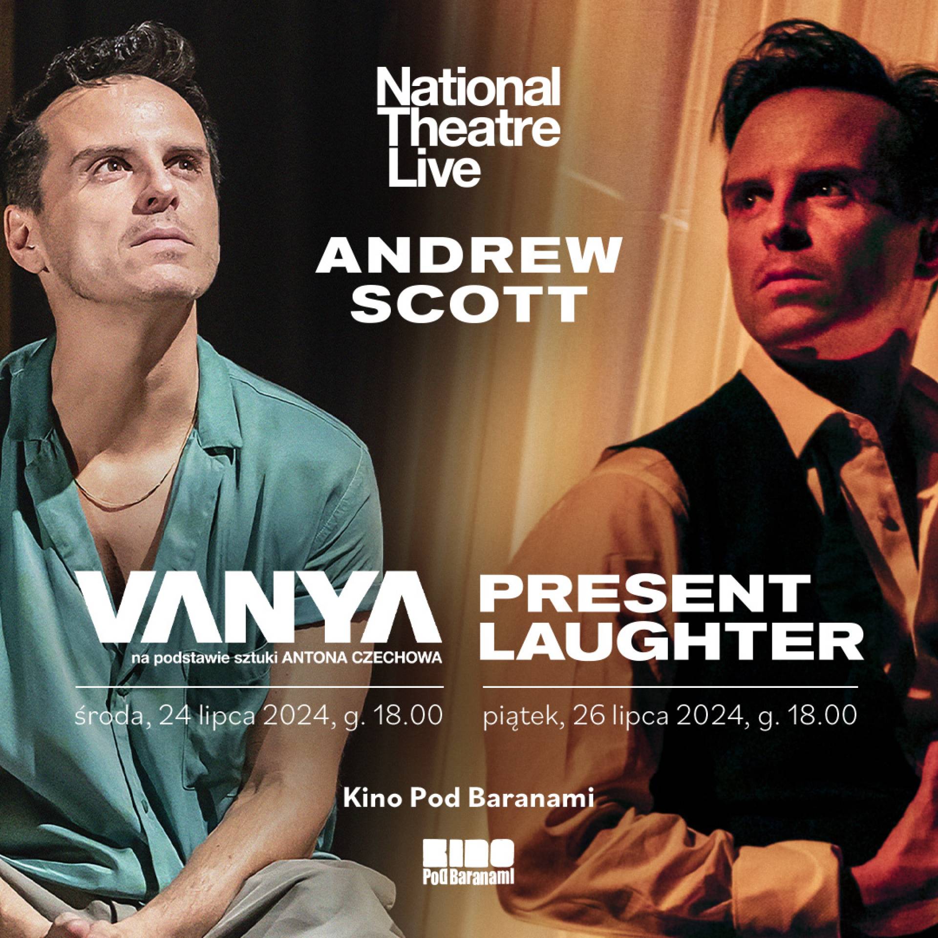 Spektakle National Theatre Live  z Andrew Scottem w roli głównej