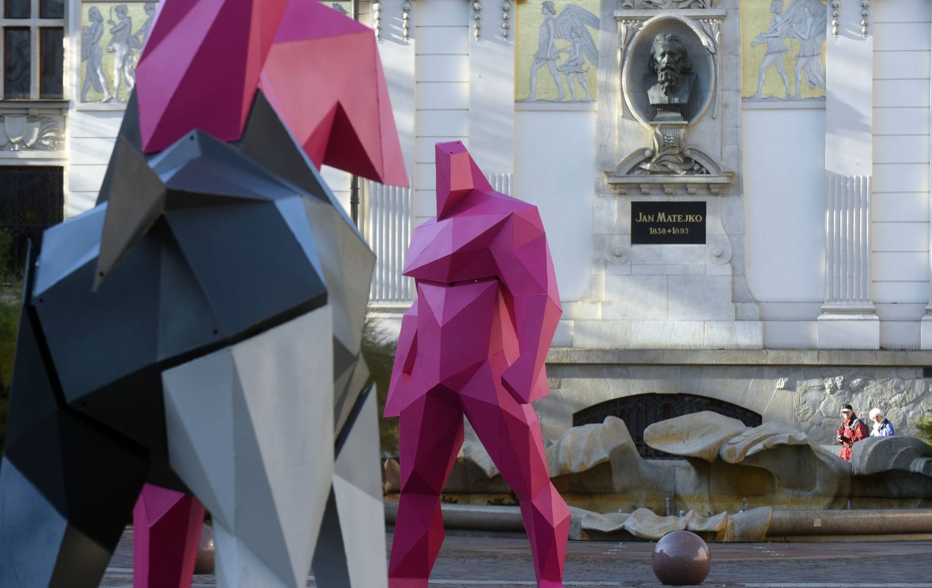 BOT RIDERS: futurystyczna wystawa w centrum miasta