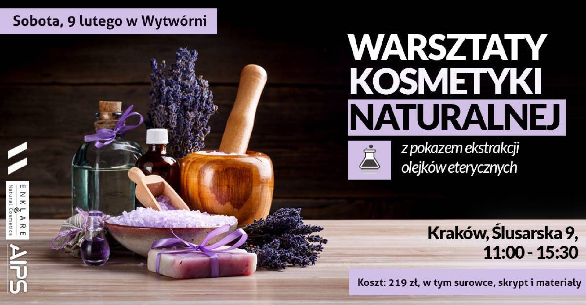 Kurs kosmetyki naturalnej - edycja zimowa