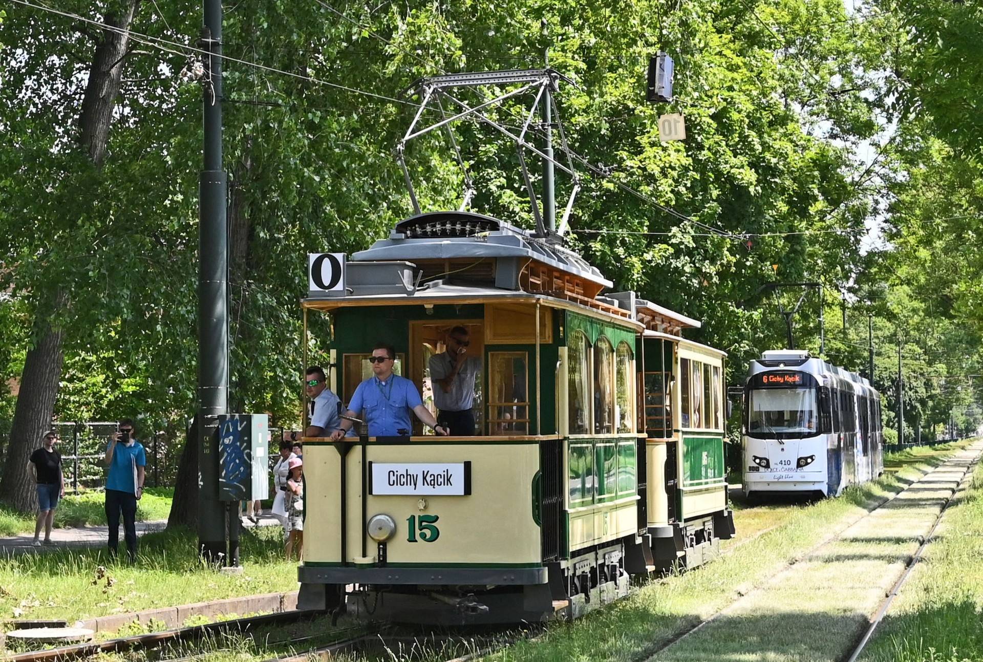 To był prawdopodobnie najpiękniejszy tramwaj na ulicach Krakowa